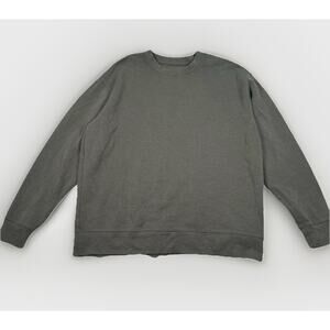 BOODY Weekend Crew Pullover Sweatshirt Women's Size M Green Eco Athleisure